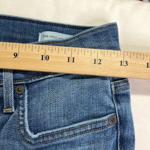 Denim Forum The Nico Mid Rise Skinny Crop Jean - Picture 4 of 6